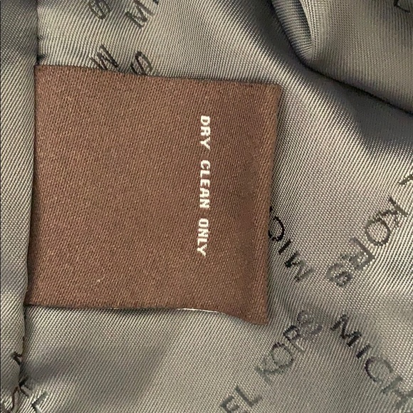 Michael Kors Wool Blend Big & Tall Lined Coat with Logo Scarf - XLT or 2XB - Picture 11 of 13